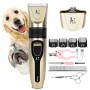 Wimypet Tosatrice Cani Gatti con 11 Accessori, Professionale per Cani Gatti Animali, Ricaricabile Tosatore Elettrico per Imperme