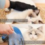 IZSUZEE Spazzola per Cani,Spazzola per Gatti con Base Autopulente,Spazzola Levapelucchi Riutilizzabile per Rimuovere Lanugine,Vi