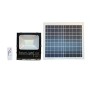 REPLOOD Faro Led 100W Con Pannello Solare Crepuscolare + Telecomando IP67