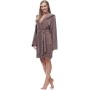 Merry Style Accappatoio Donna MSLL1004 (Marrone/Marrone, M)