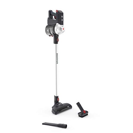 Hoover FD22G Scopa Ricaricabile 2 in 1 Freedom, senza Sacchetto, Autonomia fino a 25 minuti, Serbatoio da 0.7 litri, 76 dB, Basi