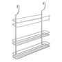 Metaltex serie City Line - Mensola porta rotoli da cucina a 3 piani - (350718)