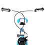 Tidyard Bici per Bambini, Bicicletta da Bambina 18 Pollici Blu e Bianca