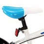 Tidyard Bici per Bambini, Bicicletta da Bambina 18 Pollici Blu e Bianca