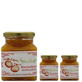 Marmellata Mandarini Voglia Di Puglia 3 Confezioni da 340 gr 100% Made In Italy