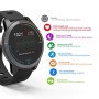 PRIXTON SWB28- Smartwatch ECG / Fitness Tracker Bluetooth con elettrocardiogramma, Pressione in Cinghia, Cardiofrequenzimetro, C