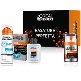 L'Oréal Paris Men Expert Cofanetto Hydra Energetic, Set Completo di Prodotti da Uomo per la Rasatura della Barba, Confezione da