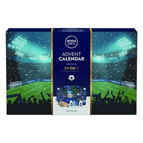 Nivea - Set regalo dell'Avvento da uomo, calendario dell'Avvento 2020 con 24 prodotti NIVEA Uomini, kit per la toelettatura di N