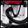 Einhell TC-VC 1812 S Aspiratutto Solidi/Liquidi, 1250 W, 80 Decibel, Rosso, Nero, Bianco