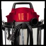 Einhell TC-VC 1812 S Aspiratutto Solidi/Liquidi, 1250 W, 80 Decibel, Rosso, Nero, Bianco