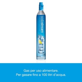 Sodastream Gasatore D'Acqua Spirit Mega Pack White, 2 Bottiglie e 1 Cilindro Inclusi