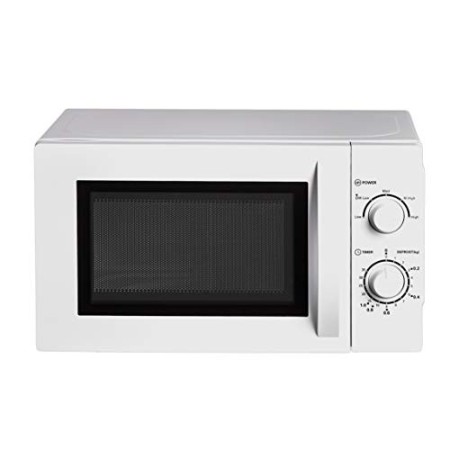 AmazonBasics - Forno a microonde “Solo”, 20 l, 700 W, bianco