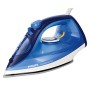 Philips EasySpeed Plus GC2145/20 - Ferro da stiro a vapore (2100 W, 110 g, suola in ceramica, blu)