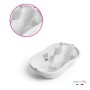 OKBABY Onda Evolution - Vaschetta dal Design Ergonomico con Seduta Antiscivolo per il Bagnetto del Neonato 0-12 Mesi - Blu