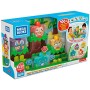 MEGA Bloks Giungla Musicale, con Musica, Suoni e 60 Pezzi da Costruzione, Giocattolo per Bambini 1+ Anni, GGG11