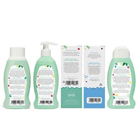 Marchio Amazon- Mama Bear Set per la cura del bebè: Bagnetto, shampoo, crema per il cambio pannolino, olio, crema per viso e co