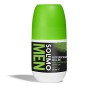 Marchio Amazon - Solimo MEN Deodorante roll-on anti-traspirante per uomo, protezione attiva, invisibile, profumazione fresca, Co