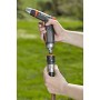 Gardena Set Lancia a Impulsi e Raccordo Premium Acquastop