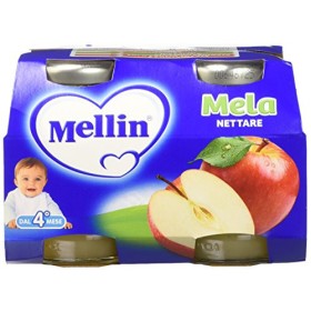 Mellin Nettare Mela - 24 Vasetti da 125 ml