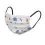 Inter Mascherina Facciale -Junior, Unisex Bambini, Blu, 14 CM