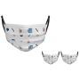Inter Mascherina Facciale -Junior, Unisex Bambini, Blu, 14 CM