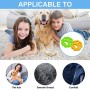 Yisscen Riutilizzabile Cattura peli Lavatrice, Raccogli Peli Animali Lavatrice, Floating Pet Fur Catcher, Sfere per bucato per l