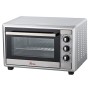 Ardes AR6225S Forno Elettrico Ventilato Gustavo Silver 25 Litri Luce Interna, 6 Funzioni Cottura, Timer, Doppio Vetro, con Acces