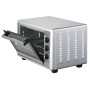 Ardes AR6225S Forno Elettrico Ventilato Gustavo Silver 25 Litri Luce Interna, 6 Funzioni Cottura, Timer, Doppio Vetro, con Acces