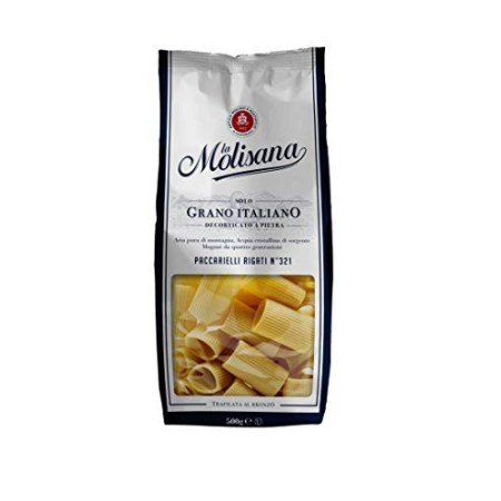 La Molisana Paccarielli Rigati No.321 Pasta Corta - 500 Gr