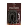 Kamino-Flam 333213 Corda Ignifuga per Stufa Camino o Forno, Nero, 1,4x1,4x200 cm