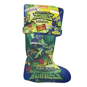 Giochi Preziosi- Calza della Befana con Sorprese Calzettone Turtles, CA001000