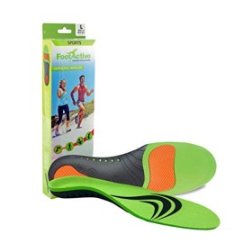FootActive Sports - Solette ortopediche avanzate ad alta intensità per sport, atletica, tempo libero, lavoro e gioco. Massimo c