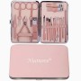 Manicure Professionale, Set Manicure, Pedicure Manicure Set, Tagliaunghie Set, Kit Cura Unghie Donna Manicure e Pedicure Attrezz