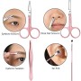 Manicure Professionale, Set Manicure, Pedicure Manicure Set, Tagliaunghie Set, Kit Cura Unghie Donna Manicure e Pedicure Attrezz