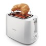 Philips Daily Collection HD2583/00 Tostapane con Pinza per Sandwich, 600 W, 8 Livelli di Tostatura, Bianco