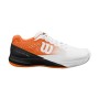 Wilson Rush PRO 3.0 Paris Clay, WRS326880E095, Scarpe da Tennis, per Tutte Le Superfici e Tutti i Tipi di Giocatori Uomo, Bianco