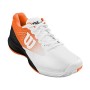 Wilson Rush PRO 3.0 Paris Clay, WRS326880E095, Scarpe da Tennis, per Tutte Le Superfici e Tutti i Tipi di Giocatori Uomo, Bianco