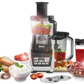 Ninja Nutri BL682EU2 Robot da Cucina con Tecnologia Auto-iQ, 1500 Watts, Nero