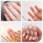 CLAVUZ - Set di 6 smalti gel per unghie, colori solidi, da 8 ml, lucidi