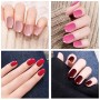 Lagunamoon Smalto in Gel UV LED, 6pcs Smalto Semipermanente per Unghie Set per Manicure - Be cherry!