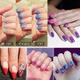 Vishine - Smalto gel semi permanente, camaleonte, cambia colore, per lampade UV o LED, 6 colori, kit di manicure semi permanente