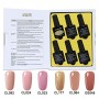 Lagunamoon Smalto in Gel UV LED, 6pcs Smalto Semipermanente per Unghie Set per Manicure - Barefoot In Paris