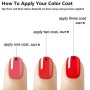 Lagunamoon Smalto per Unghie, Gel Unghie UV LED, 6pz Smalti per Unghie Gel Colori, Regalo Kit Manicure Smalto per Unghie Semiper