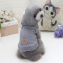 SMALLLEE_LUCKY_STORE Maglia Maglione per Cani Giacca per Freddo Giacca Chihuahua con Cappuccio Cane Gatto Abbigliamento Invernal