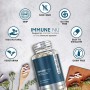 Multivitaminico Naturale - Sistema Immunitario ed Energia - Formula Forte - Antiossidante con Vitamina A, B, C, D, Zinco, Pappa 