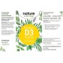 Integratore Vitamina D3 in Gocce 75ml, 5000 UI per 5 Gocce, Supporta Ossa, Denti e Sistema Immunitario, Vitamina D Liquida Colec