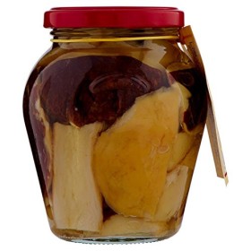 Nesti Conserve Alimentari Funghi Porcini Tagliati all' Olio di Oliva - Pacco da 6 X 340 g