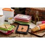 PracticFood Tatay Sistema Fresh – Contenitore Porta Salumi/Insaccato, Conservazione Ottimale delle Fette nel Frigo, Tre unità