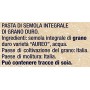 Voiello Pasta Spaghetti Integrale N.104, Pasta Lunga di Semola Grano Aureo 100% - 500 g