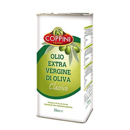 Olio extra vergine di oliva Coppini Classico 1 latta da 5 Lt